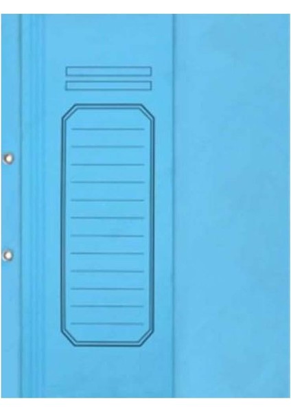 Yarım Kapak Dosya Lüks Mavi