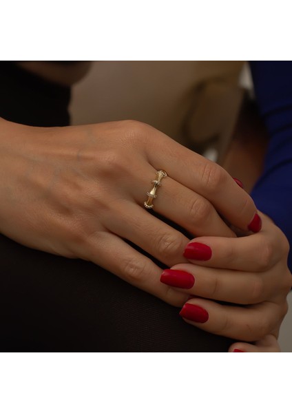 Altın Taşlı Yüzük B928576