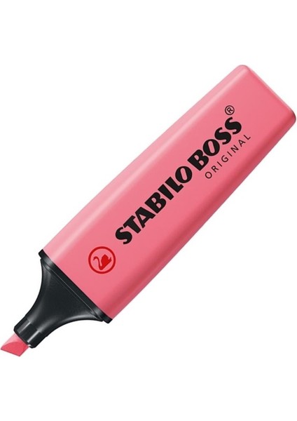 Fosforlu Kalem Boss Pastel Gül Pembe 70/150