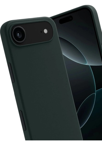 Apple iPhone 17 Air First Silikon - Koyu YEŞIL-(5796) - N081J280-M09081 fiyatları