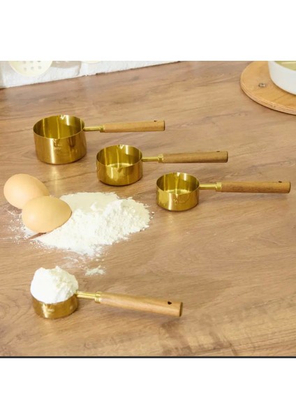 4lü Paslanmaz Çelik Ölçü Kabı fırsatları