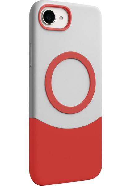 Apple iPhone 16E Velar Magsafe Kapak - KIRMIZI-(5796) - N904J347-M09904 fiyatları