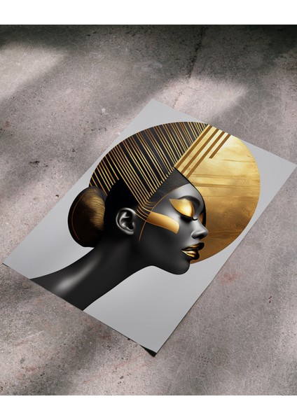 Çerçevesiz Poster, Dijital Baskı Soyut Kadın Temalı Poster, Minimal, Ev, Ofis, Dekorasyon fırsatları