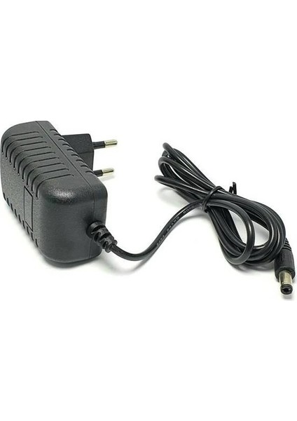 6V 2A Adaptör 6 Volt 2 Amper 5.5 x 2.5 mm Jak Fişli Plastik Kasa Adaptör