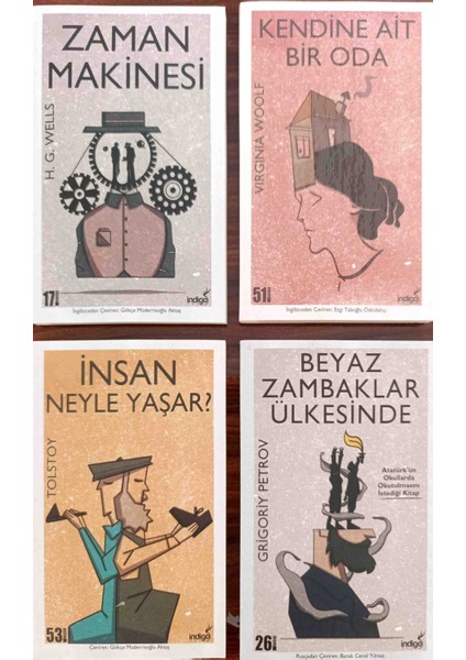 Zaman Makinesi-Kendine Ait Bir Oda-Beyaz Zambaklar Ülkesinde-Insan Neyle Yaşar