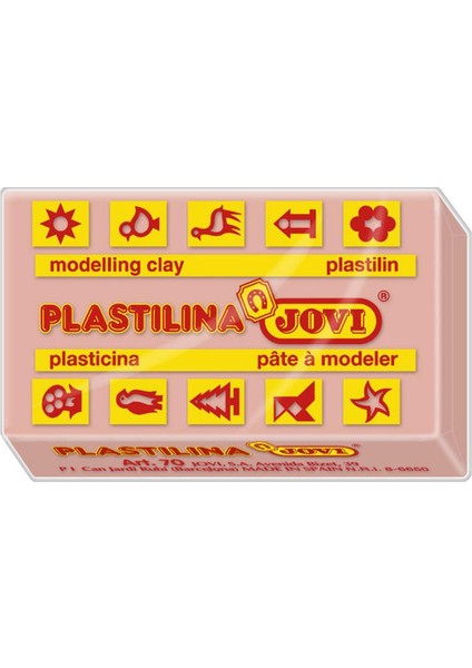 Oyun Hamuru Plaka 30 Lu 50 gr Ten Rengi 70/08