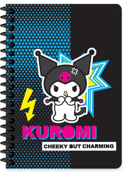 Lisanslı Kuromi A4 80 Yaprak Çizgili Karton Kapak Spiralli Defter fırsatları