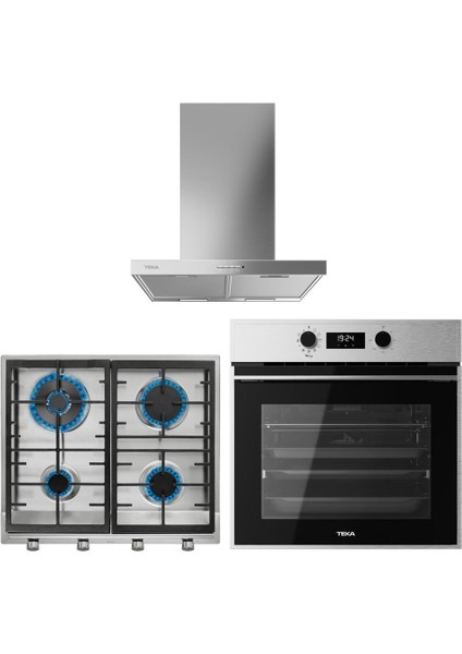 Inox Ankastre Set ( Dsj 650 - Ex 60.1 - Hsb 646 Ss )