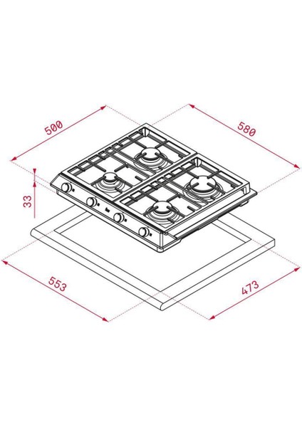 Inox Ankastre Set ( Dsj 650 - Ex 60.1 - Hsb 646 Ss ) modelleri