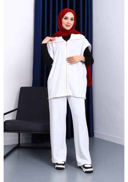 Ekru Yelek Pantolonlu Takım fiyatları