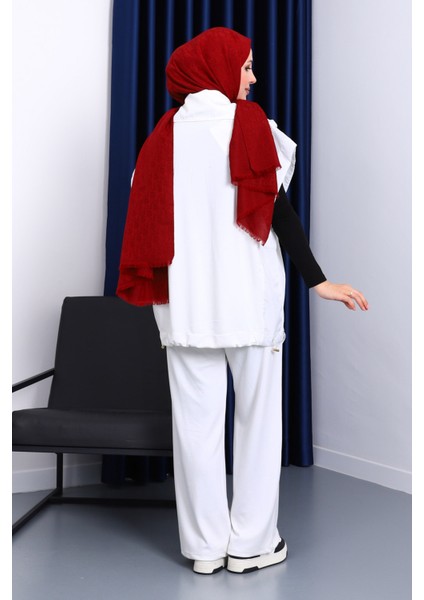 Ekru Yelek Pantolonlu Takım modelleri