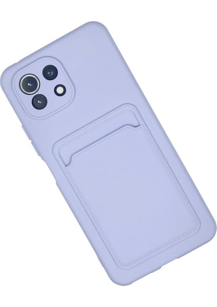 Xiaomi Mi 11 Lite Kılıf Kelvin Kartvizitli Silikon - LILA-(5796) - N905J075-M08905 fiyatları