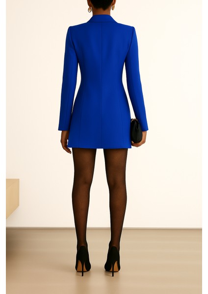 Limited Edition Astarlı Blazer Elbise modelleri