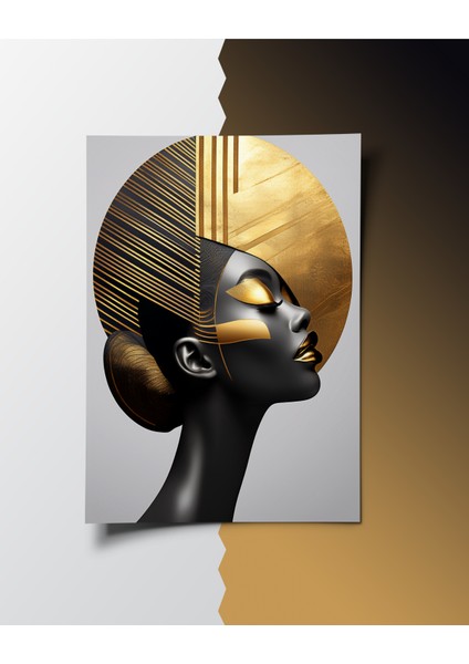 Çerçevesiz Poster, Dijital Baskı Soyut Kadın Temalı Poster, Minimal, Ev, Ofis, Dekorasyon fiyatları