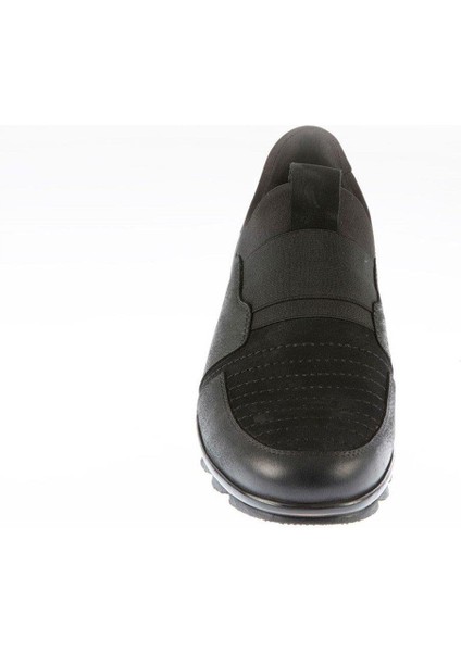 Hakiki Deri Casual Siyah Kauçuk Taban Erkek Kışlık Ayakkabı 8580 551 635 fırsatları