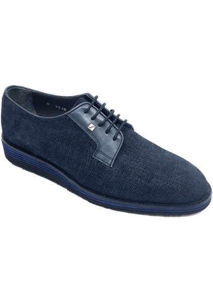 Lacivert Tekstil Klasik Erkek Ayakkabı 1529 233 44