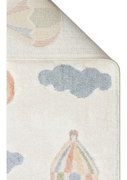 Minizoo 05 Cream Multy Canlı Renklere Sahip Figürlü Bebek ve Çocuk Odası Halısı fiyatları