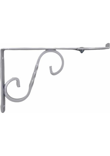 Ayarlı Ferforje Raf Altı No:1 Beyaz