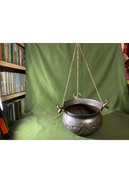 Bakır Saksılık 16,5 cm Çapında 14 cm Boyunda fiyatları