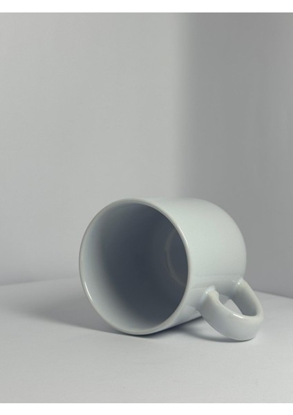 Klasik Oval Kulplu Modern Tasarım Porselen Kupa Bardak | YelkovanStudio modelleri