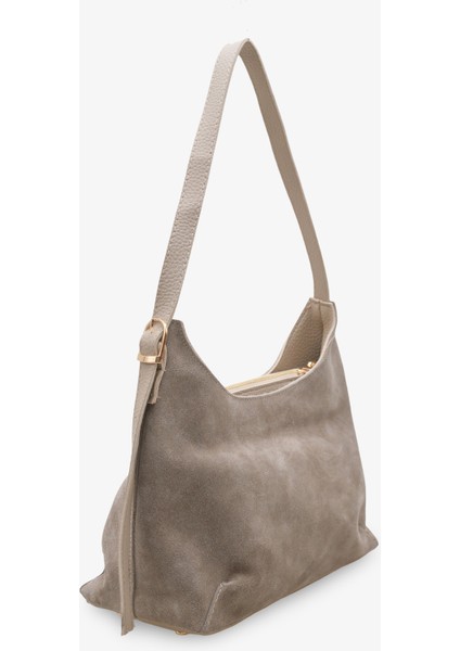 Mivra Kadın Hakiki Deri Günlük Çanta Vizon Süet fiyatları