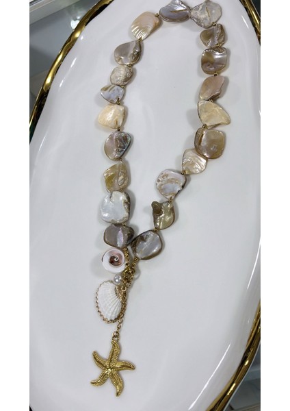 Deniz Ürünleri Temalı Kolye