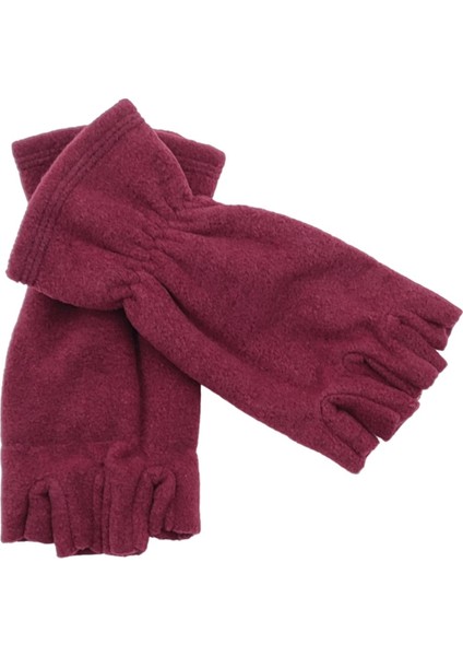 Unisex Parmaksız Kesik Yarım Parmak Kışlık Termal Polar Eldiven