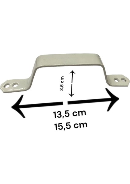 Demir Doğrama Kulp Beyaz Kaplama