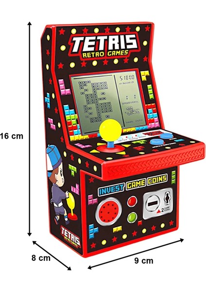 Bfs Nostaljik Mini Tetris Oyun KONSOLU XY9029A fırsatları