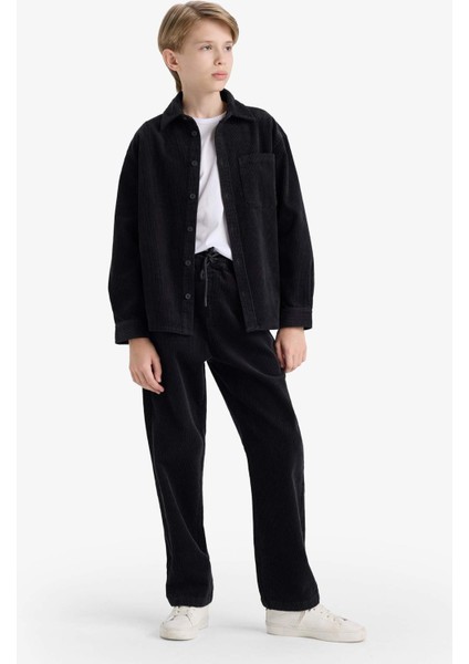 Erkek Çocuk Standart Paça Fitilli Kadife Pantolon F1994A825WN