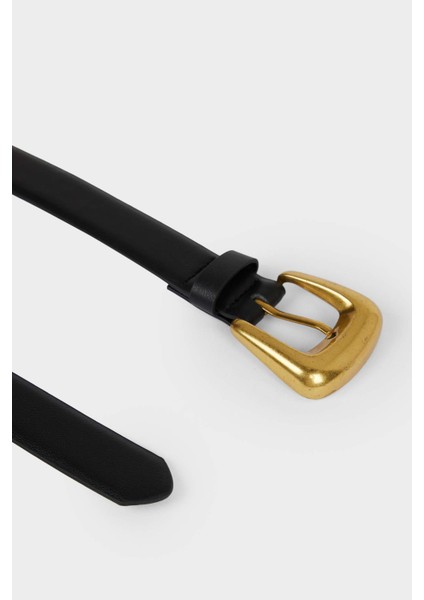 Kadın Suni Deri Jean Kemeri F3274AXNS fiyatları