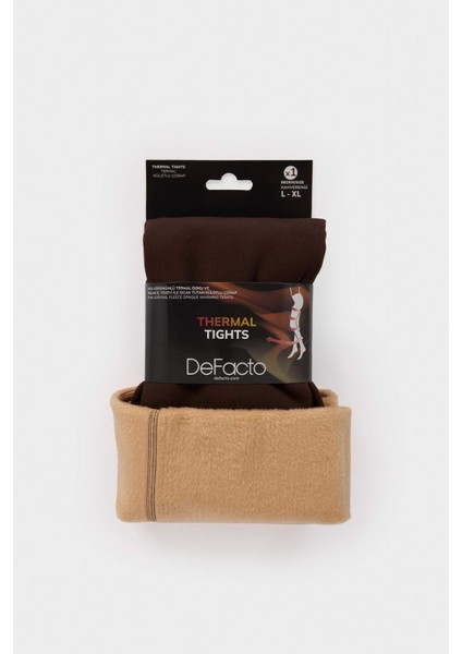 Kadın Kahve Termal Külotlu Çorap A7337AXNS fırsatları