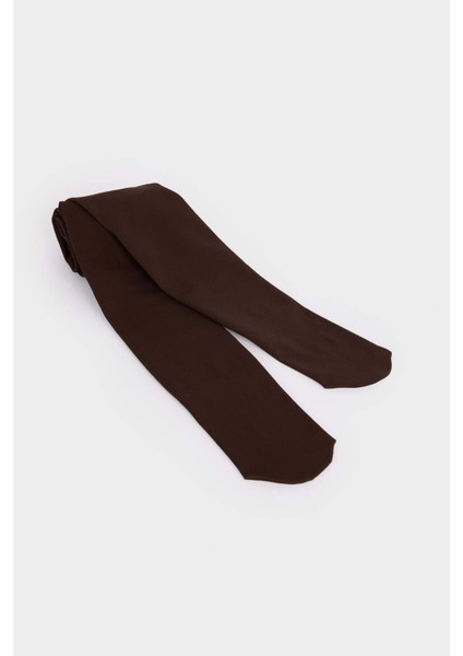 Kadın Kahve Termal Külotlu Çorap A7337AXNS