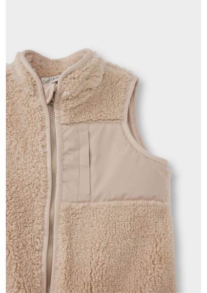 Erkek Bebek Fermuarlı Pelüş Yelek G1129A525WN fiyatları