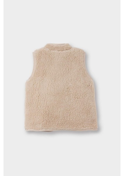 Erkek Bebek Fermuarlı Pelüş Yelek G1129A525WN modelleri