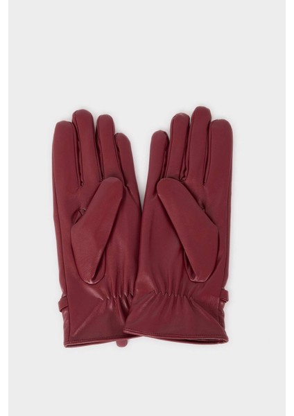 Kadın Suni Deri Eldiven F3194AX25WN indirimleri