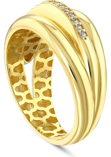 Altın Tasarım Yüzük - 14K