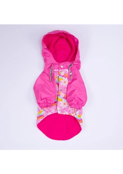 Barcelona Nights Polarlı Su Geçirmez Orta-Büyük Irk Köpek Yağmurluğu fırsatları