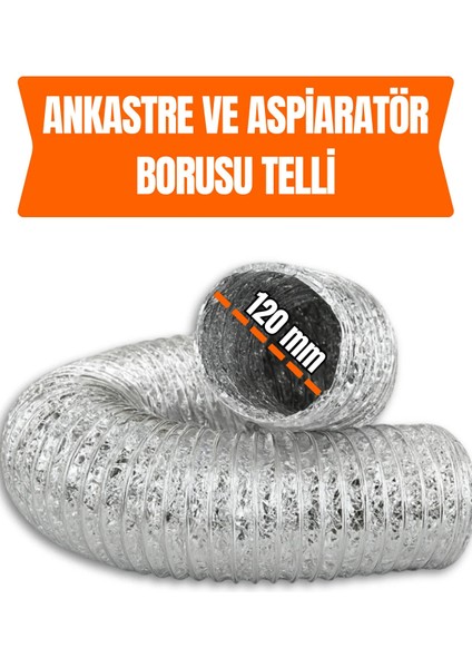 Günlüler Aspiratör Borusu 2 Metre (Davlumbaz Borusu) modelleri