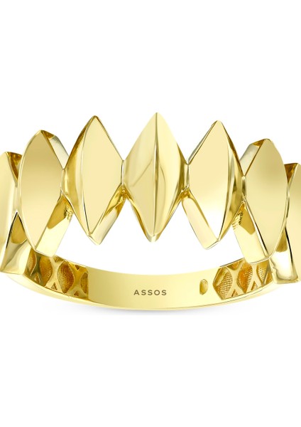 Altın Tasarım Yüzük - 14K