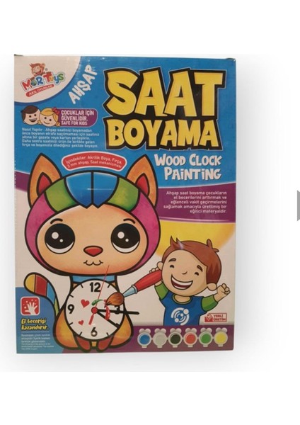 Ahşap Saat Boyama