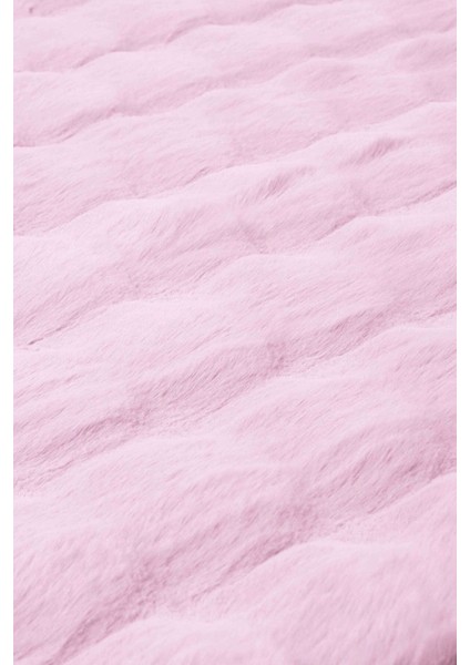 Maya Tavşan Tüyü Peluş Bubble Halı | Kaymaz Tabanlı Makinede Yıkanabilir Yumuşak Halı |beyaz| MYA01 modelleri