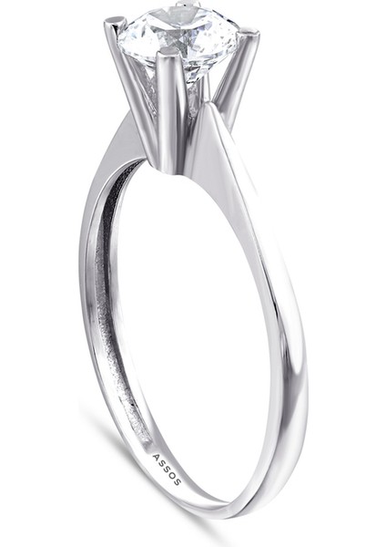 Altın Tektaş Yüzük - 14K