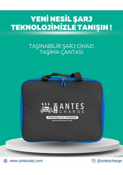 22KW Taşınabilir (Mobil) Şarj Cihazı (Taşıma Çantası ve Ev Prizi Dönüştürücü Hediyeli) fiyatları