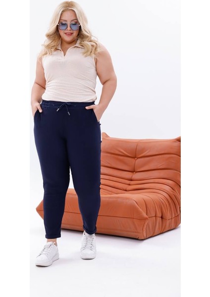 Kadın Duble Paça Bilek Boy Full Likra Ekstra Rahat Üst Düzey Büyük Beden Pantolon modelleri