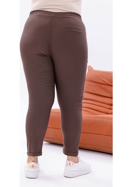 Kadın Duble Paça Bilek Boy Full Likra Ekstra Rahat Üst Düzey Büyük Beden Pantolon fiyatları
