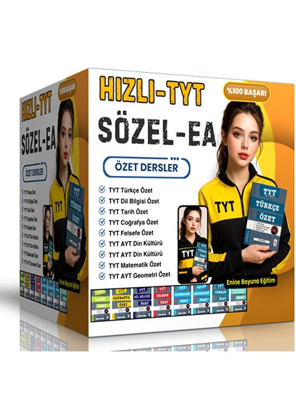 Hızlı Tyt Hazırlık Seti (8 Özet Kitap)
