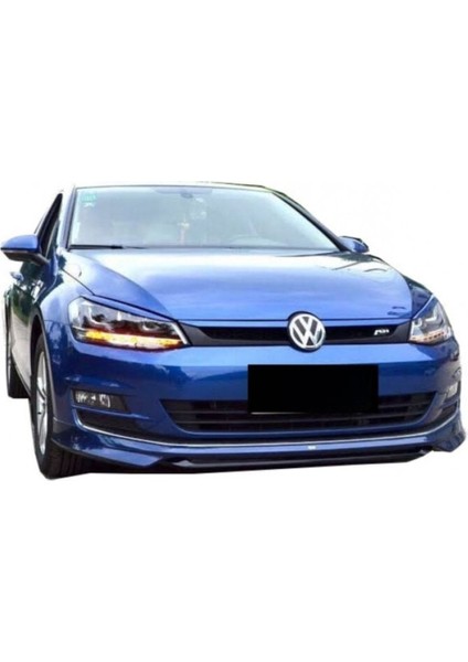 Volkswagen Golf 7 (2012-2017) Uyumlu Ön Tampon Eki (Plastik)