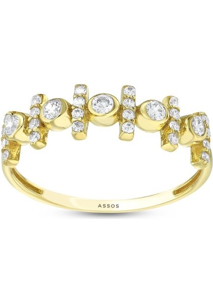 Tasarım Altın Yüzük - 14K