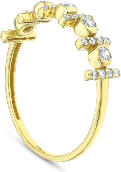 Tasarım Altın Yüzük - 14K